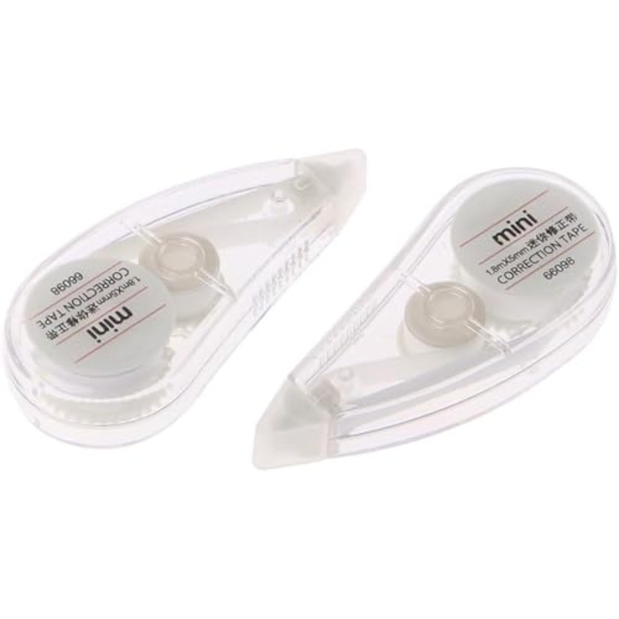 Correction Tape Roller - 2 adet beyaz sevimli düzeltme bandı