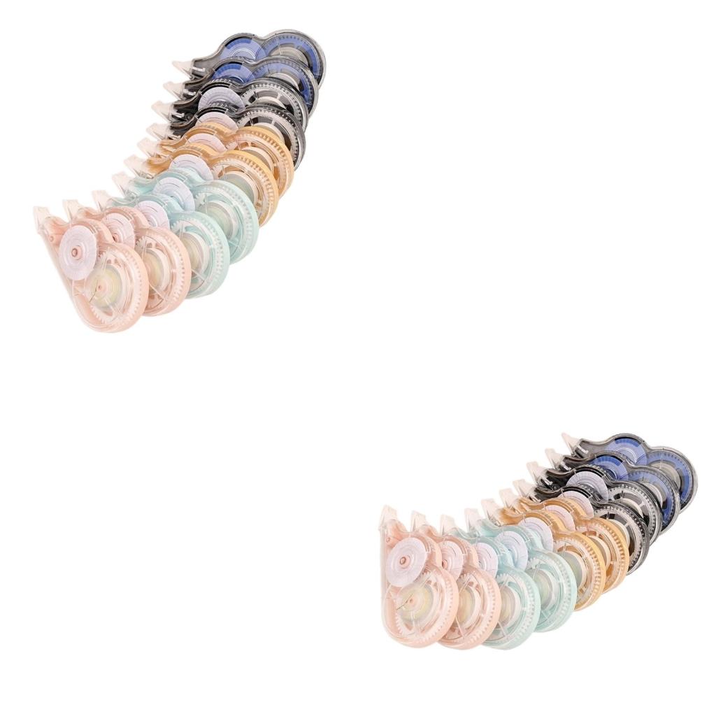 Correction Tape Roller - 10 Adet 8mx5mm Düzeltme Bandı Rulosu