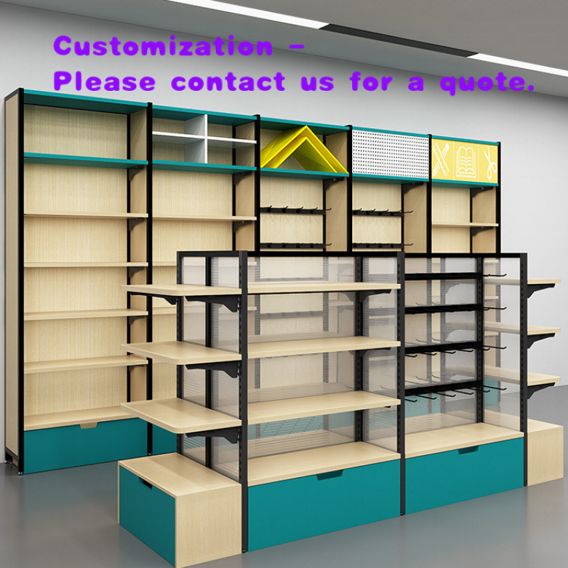 Stationery Office Supply Store - Özel Tasarım Kırtasiye Mağazası Rafı Özel