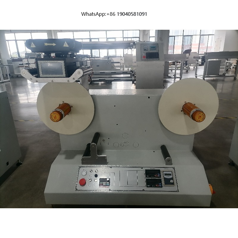 Sticker Label Roll - Yüksek Hassasiyetli Otomatik Geri Sarma Makinesi,