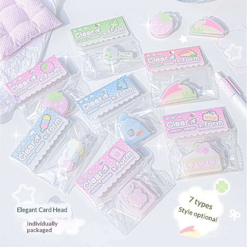 RosyPosy Şeffaf Akrilik Klips  - Binder Clip Assorted incelemesi ve fiyatı