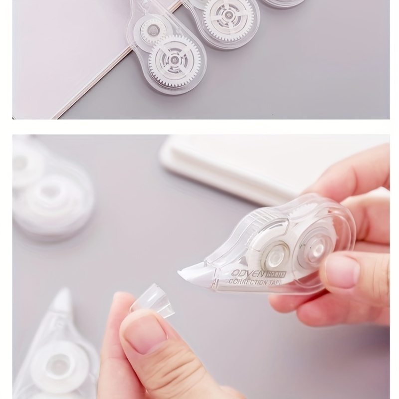 1 Adet Büyük Kapasiteli Şeffaf - Correction Tape Roller incelemesi ve fiyatı