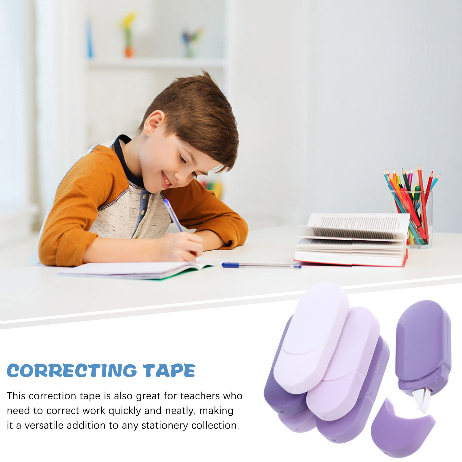 6 adet düzeltme bandı, beyaz r - Correction Tape Roller incelemesi ve fiyatı