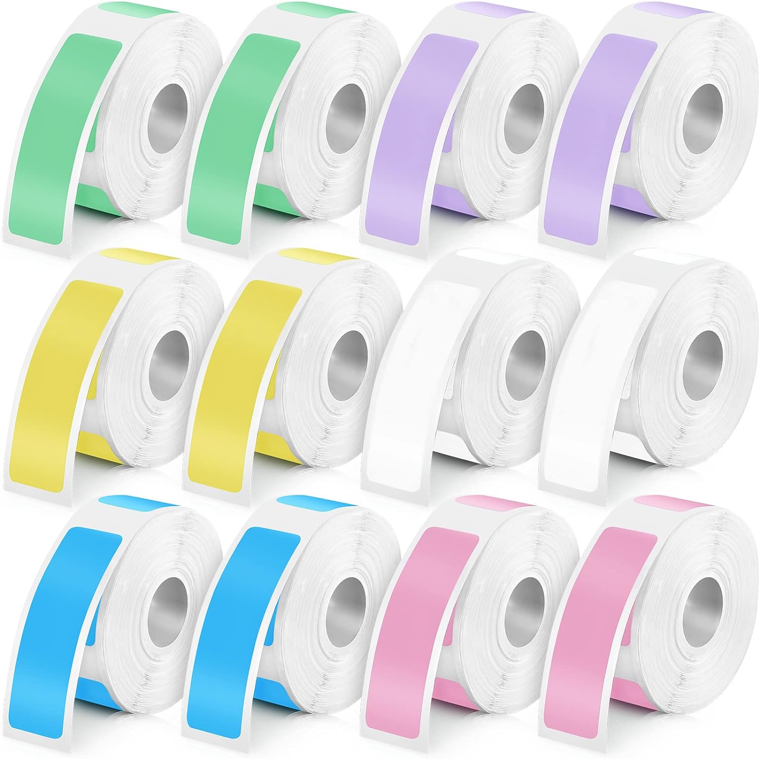 12*40mm Beyaz Mat Termal Etike - Sticker Label Roll incelemesi ve fiyatı