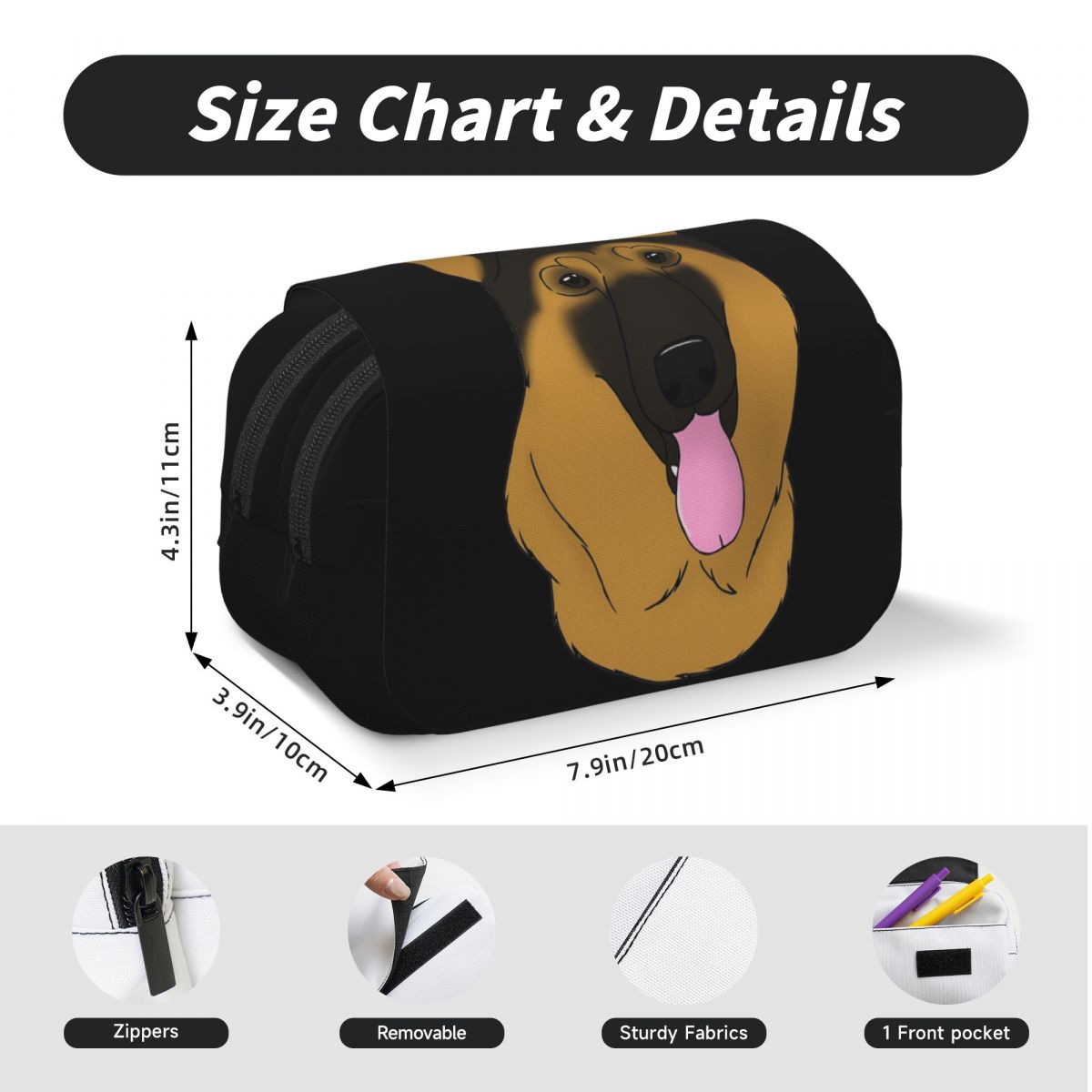 Alman Çoban Köpeği - Siyah ve  - Tan Stationery & Office Supply incelemesi ve fiyatı